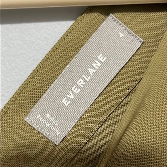 Everlane Olive Green Jumpsuit *No belt* - Picture 8 of 11